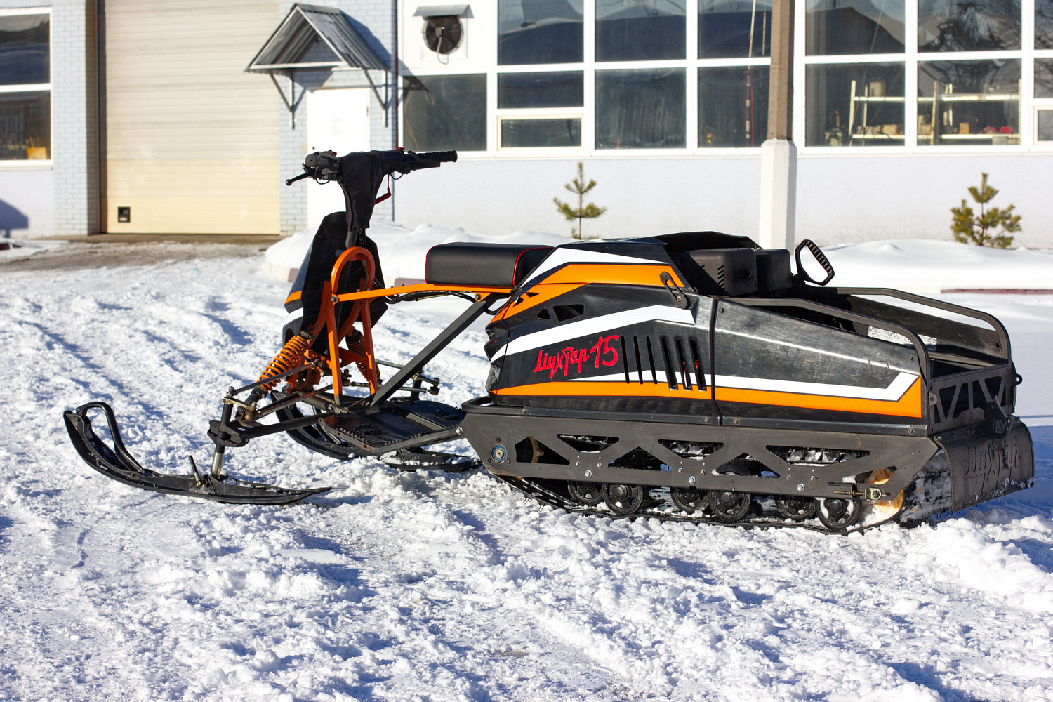 Мотобуксировщик IRBIS Мухтар 15 с лыжным модулем в комплекте в Кисловодске