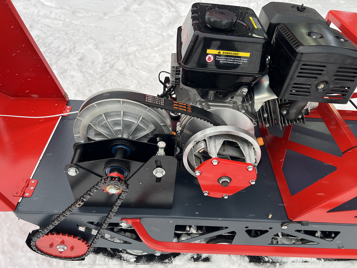 Мотобуксировщик EX-MOTO SNOWDOG S500 15л.с в Кисловодске