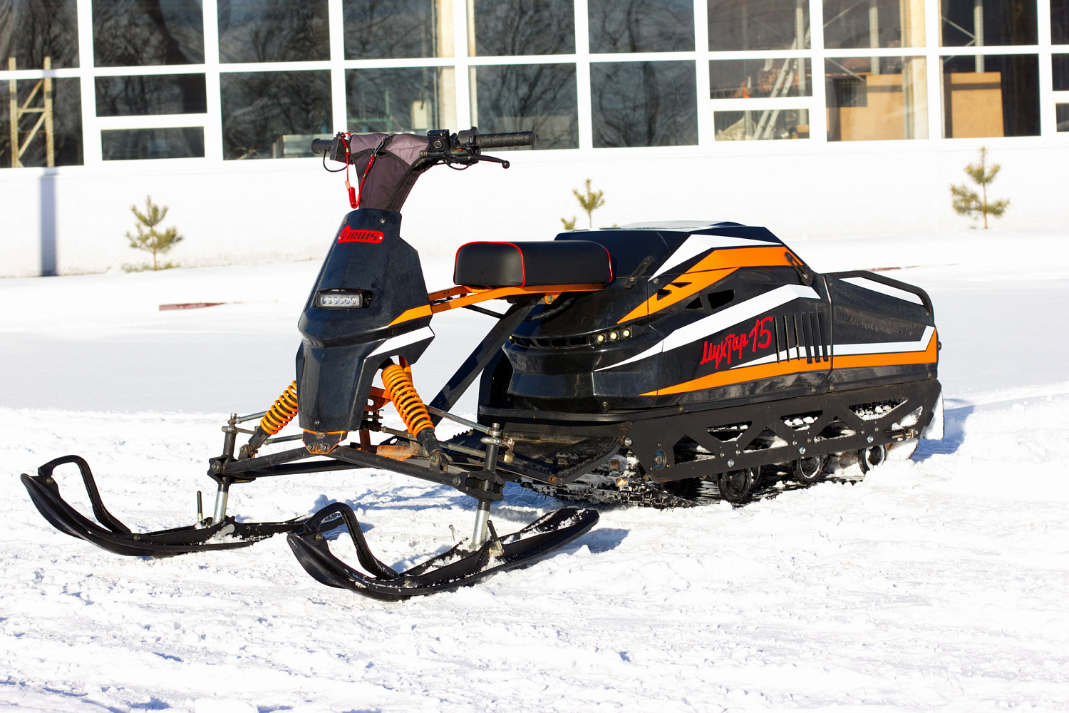 Мотобуксировщик IRBIS Мухтар 15 с лыжным модулем в комплекте в Кисловодске