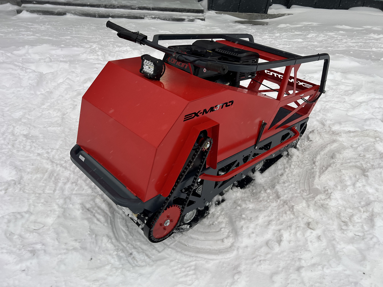 Мотобуксировщик EX-MOTO SNOWDOG S500 15л.с в Кисловодске