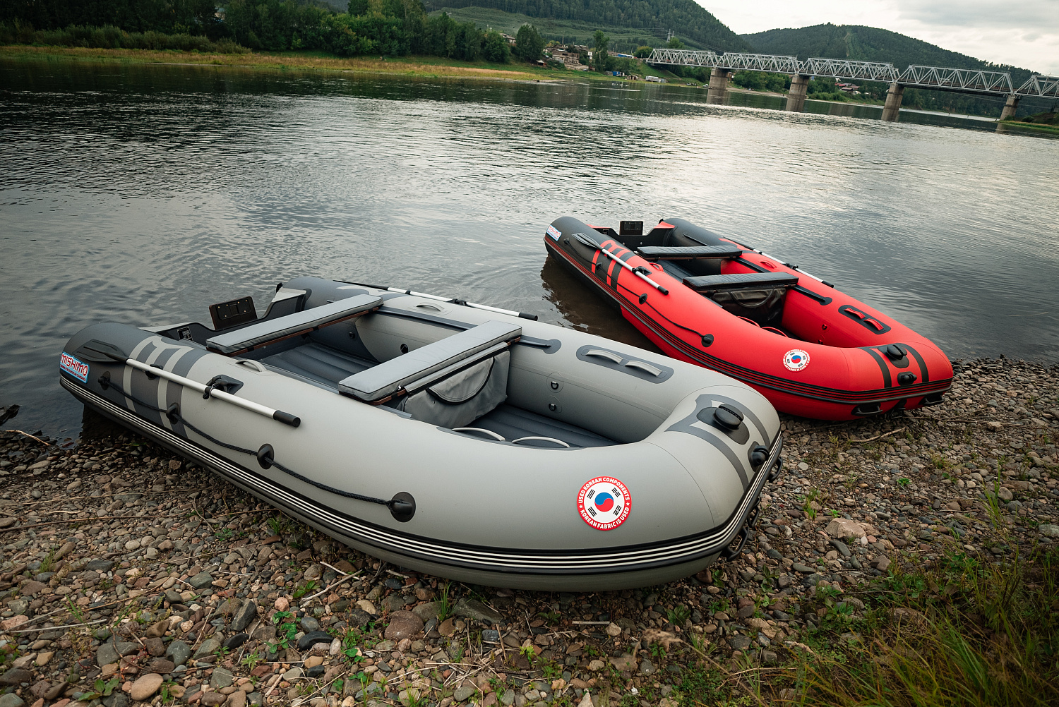 Лодка MISHIMO RIVER JET 390 под водомет в Кисловодске