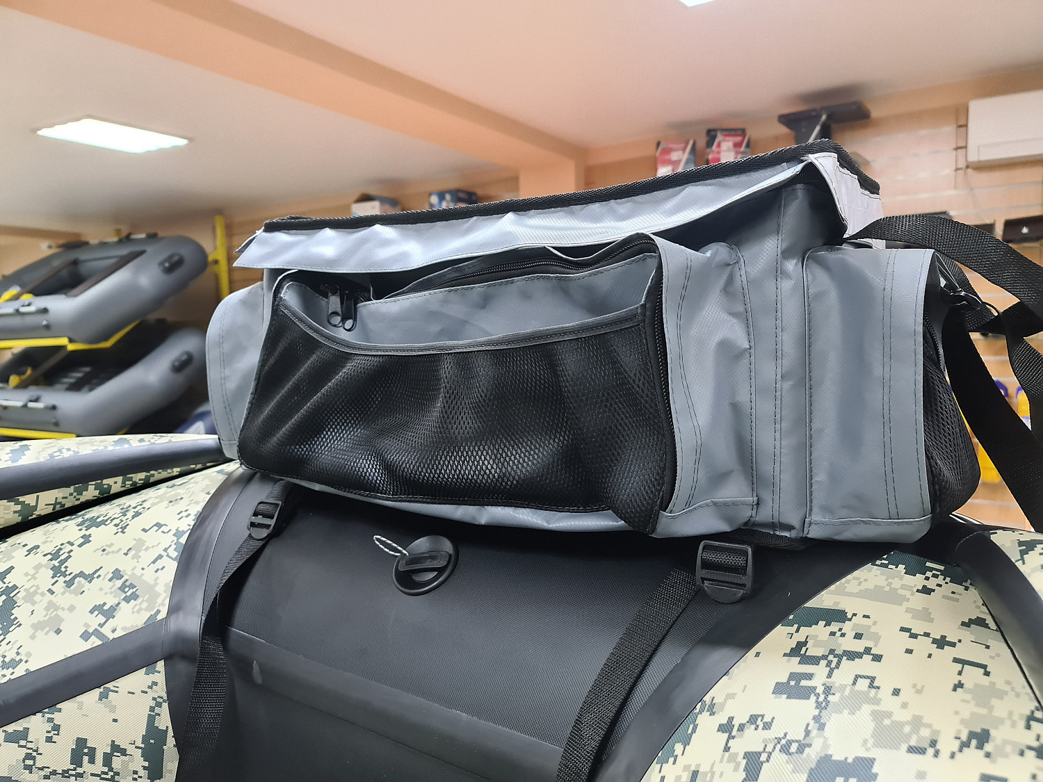 СУМКА ЛЮКС НА БАЛЛОН ДЛЯ ЛОДОК ПВХ 50Х25Х25 СМ в Кисловодске