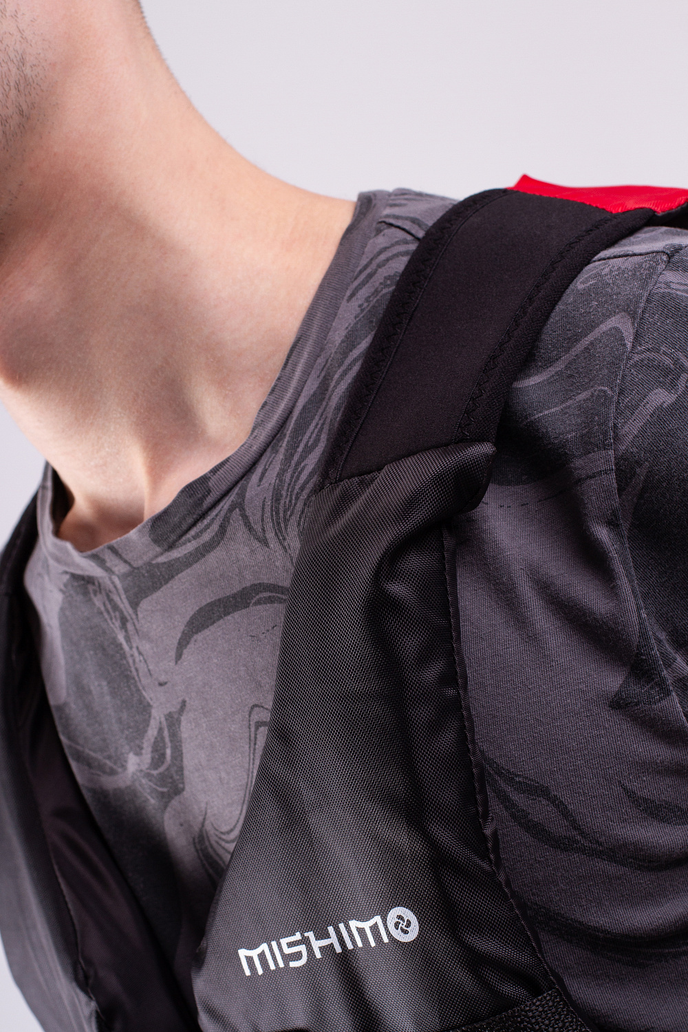 Жилет спасательный MISHIMO PRO Премиум качества Черно-красный в Кисловодске