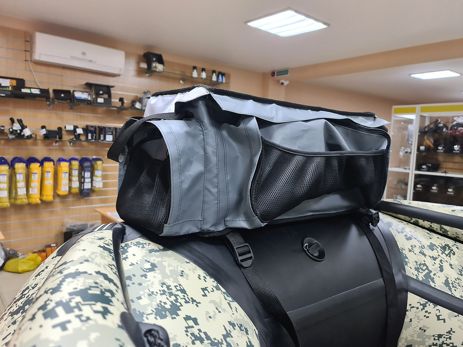 СУМКА ЛЮКС НА БАЛЛОН ДЛЯ ЛОДОК ПВХ 50Х25Х25 СМ в Кисловодске